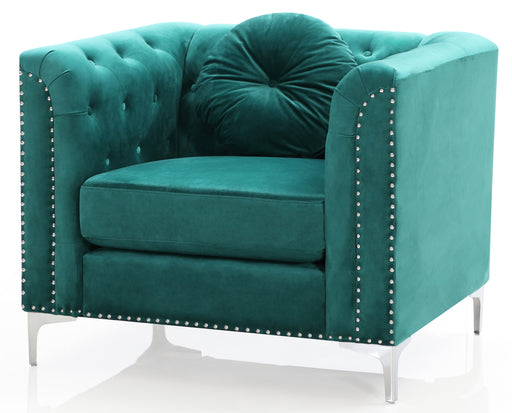 Glory Furniture Pompano G895A-C Chair , Green G895A-C