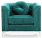 Glory Furniture Pompano G895A-C Chair , Green G895A-C