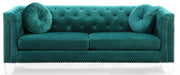 Glory Furniture Pompano G895A-S Sofa ( 2 Boxes ) , Green G895A-S