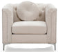 Glory Furniture Pompano G898A-C Chair , IVORY G898A-C
