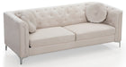 Glory Furniture Pompano G898A-S Sofa ( 2 Boxes ) , IVORY G898A-S