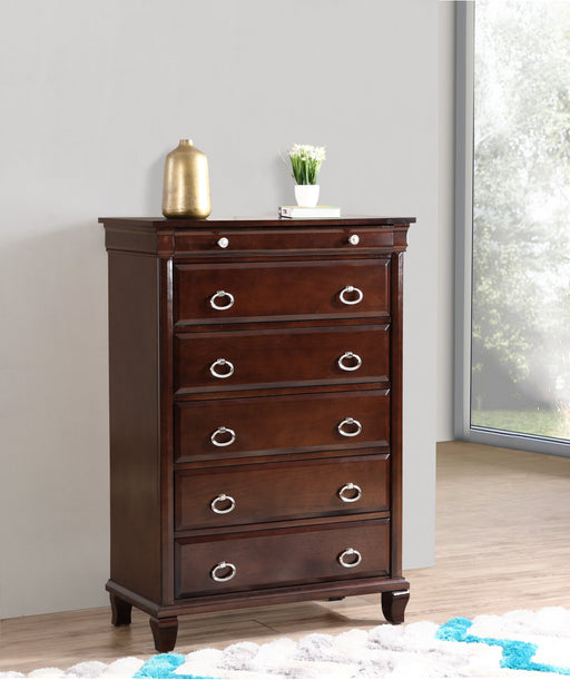 Glory Furniture Triton Chest - Cappuccino