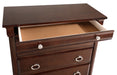 Glory Furniture Triton G9000-CH Chest , Cappuccino G9000-CH