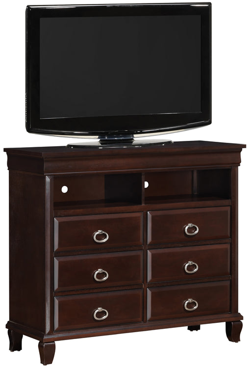Glory Furniture Triton G9000-TV Media Chest , Cappuccino G9000-TV