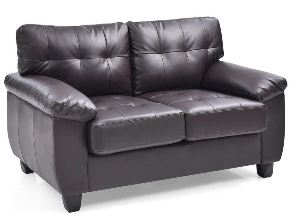 Glory Furniture Gallant G905A-L Loveseat , Cappuccino G905A-L