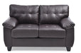 Glory Furniture Gallant G905A-L Loveseat , Cappuccino G905A-L