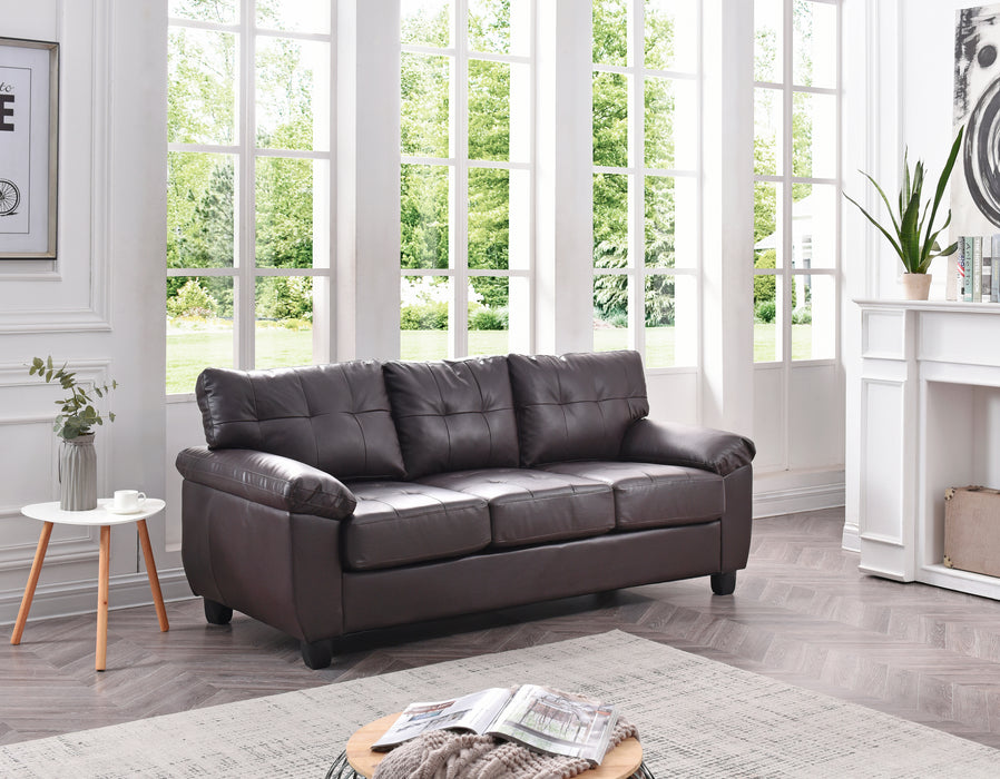 Glory Furniture Gallant G905A-S Sofa , Cappuccino G905A-S