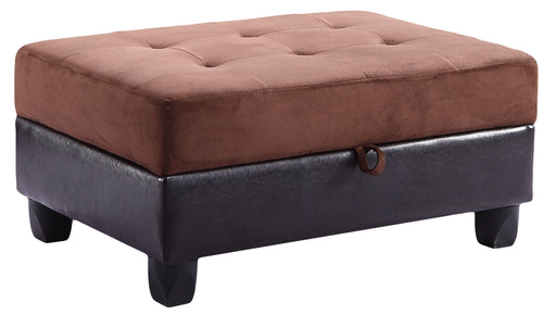 Glory Furniture Gallant G906-O Ottoman , CHOCOLATE G906-O