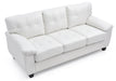 Glory Furniture Gallant G907A-S Sofa , White G907A-S