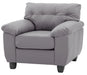 Glory Furniture Gallant G912A-C Chair , GrayG912A-C