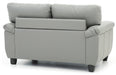 Glory Furniture Gallant G912A-L Loveseat , GrayG912A-L