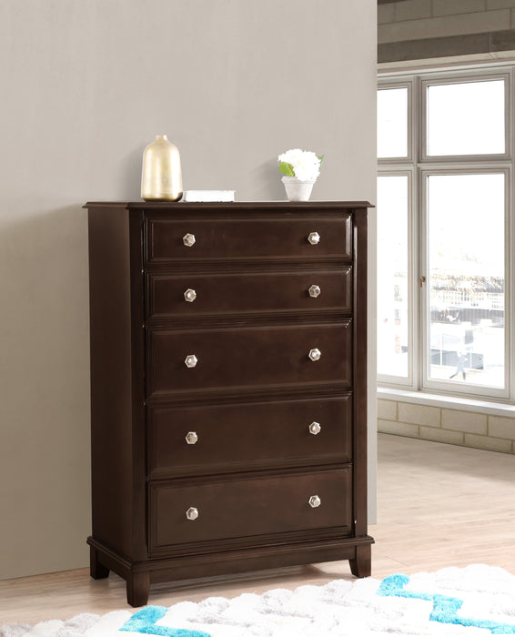 Glory Furniture Ashford G9800-CH Chest , Cappuccino G9800-CH