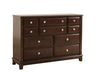 Glory Furniture Ashford G9800-D Dresser , Cappuccino G9800-D