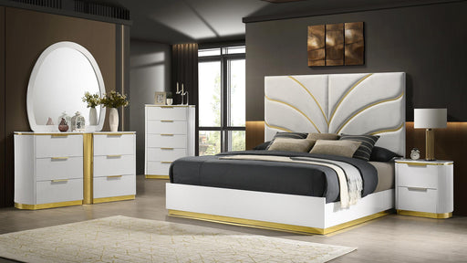 Giovanni Bedroom Set – Giovanni King 5PC Bedroom Set by Galaxy Home Furnishings