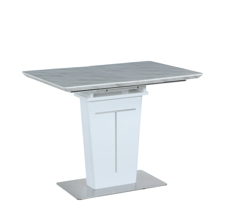 Contemporary Extendable Melamine Counter Table GWEN-CNT
