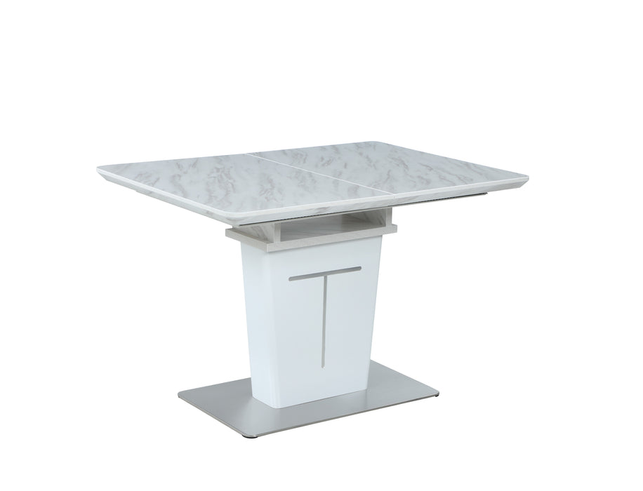 Contemporary Extendable Melamine Dining Table GWEN-DT