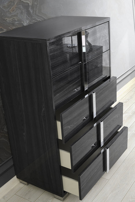 Giulia Dresser in Glossy Gray SR07-103