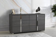 Giulia Dresser in Matte Gray SR07-203