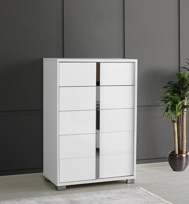 Giulia Chest in White SR11-101