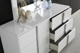 Giulia Night Stand Right Facing in White SR09-101R