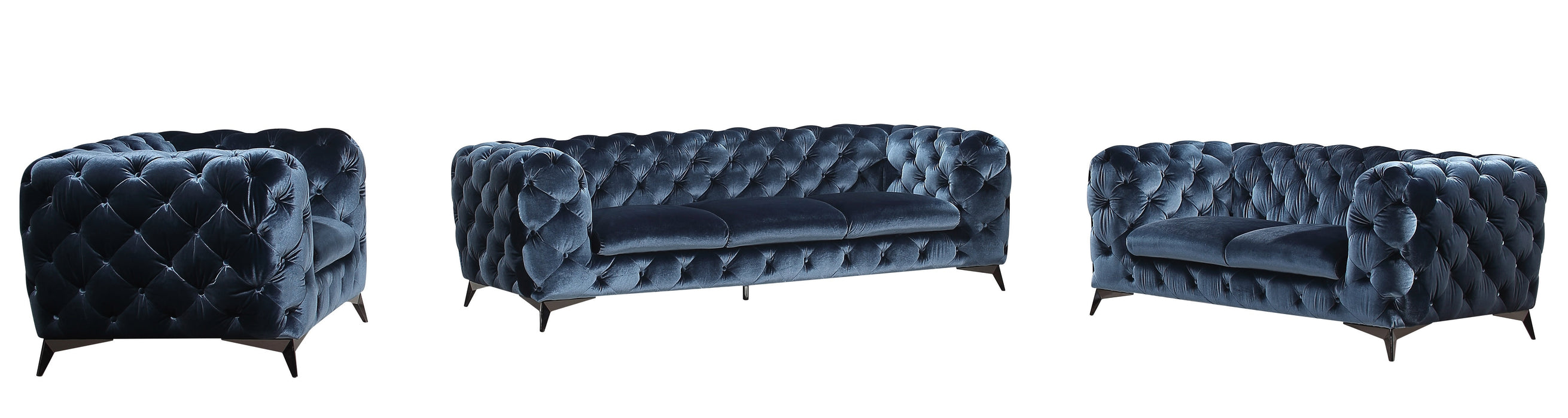 Glitz Sofa in Blue 184451-S-BL