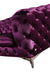Glitz Love Seat in Purple 183352-L-P