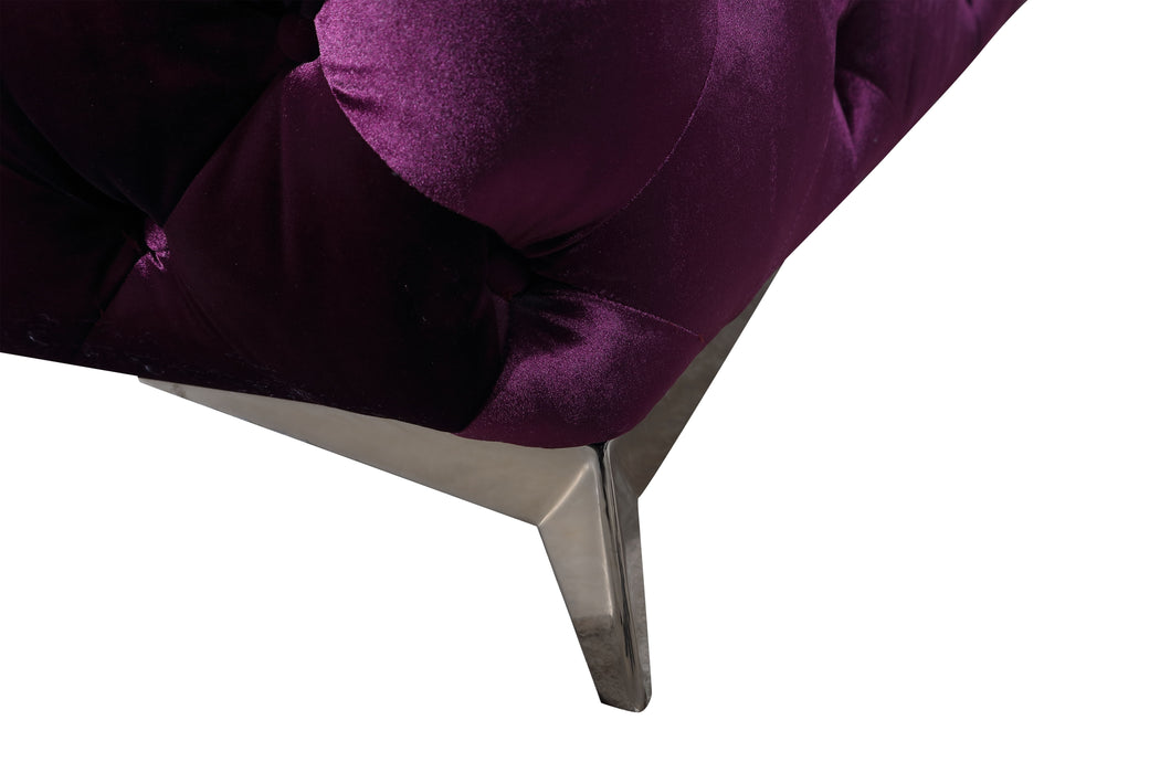 Glitz Sofa in Purple 183352-S-P