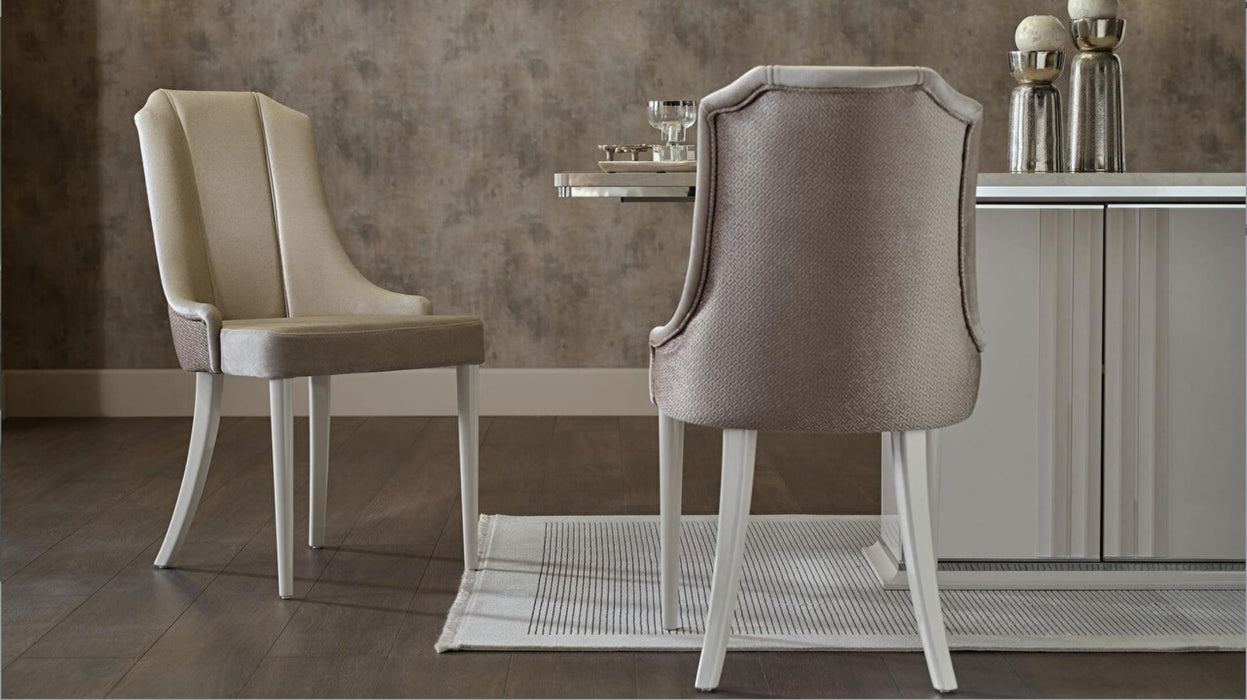 Gravita 6315 Dining Chair (Set of 2) - Deren Beige