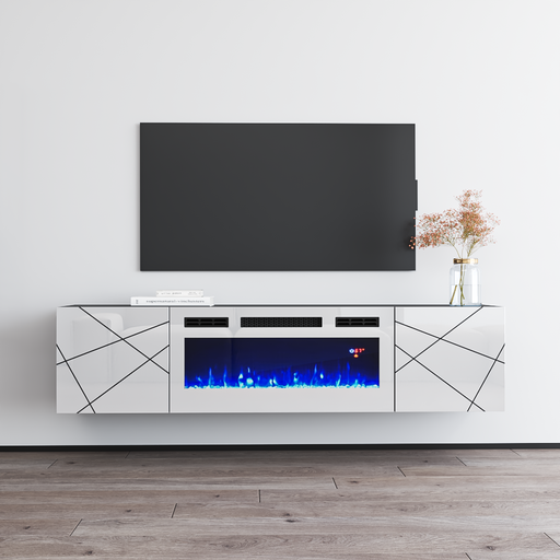 London WH-EF Fireplace TV Stand