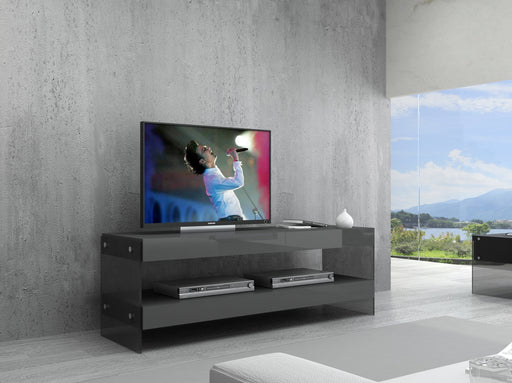 Cloud Mini TV Base in Grey High Gloss 179601-MTV-G