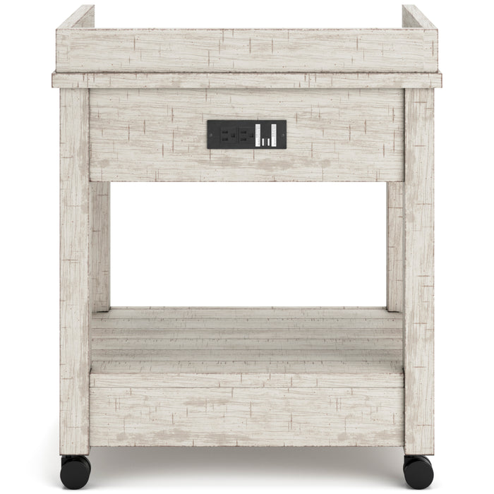 Carynhurst Home Office Desk, Bookcase and Printer Stand