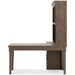 Janismore 4-Piece Bookcase Wall Unit with Desk