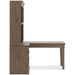 Janismore 4-Piece Bookcase Wall Unit with Desk