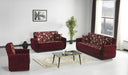 Havana - Burgundy Living Room Set