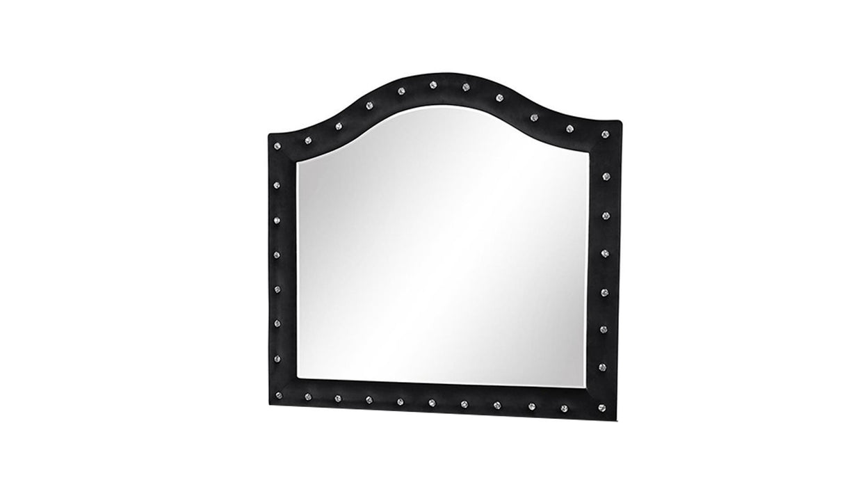 Sophia Mirror – Sophia Mirror Black by Galaxy Home Furnishings