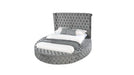 Hazel Bed – Hazel King Bed Gray by Galaxy Home Furnishings
