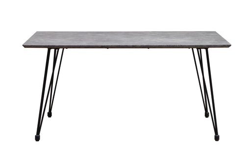 Contemporary Rectangular Dining Table w/ Laminated Wooden Top HEATHER-DT