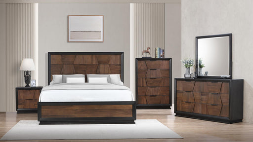 Houston Bedroom Set – Houston King 5 Pc Bedroom Set by Galaxy Home Furnishings