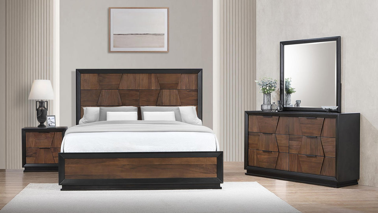 Houston Bedroom Set – Houston King 4 Pc Bedroom Set by Galaxy Home Furnishings