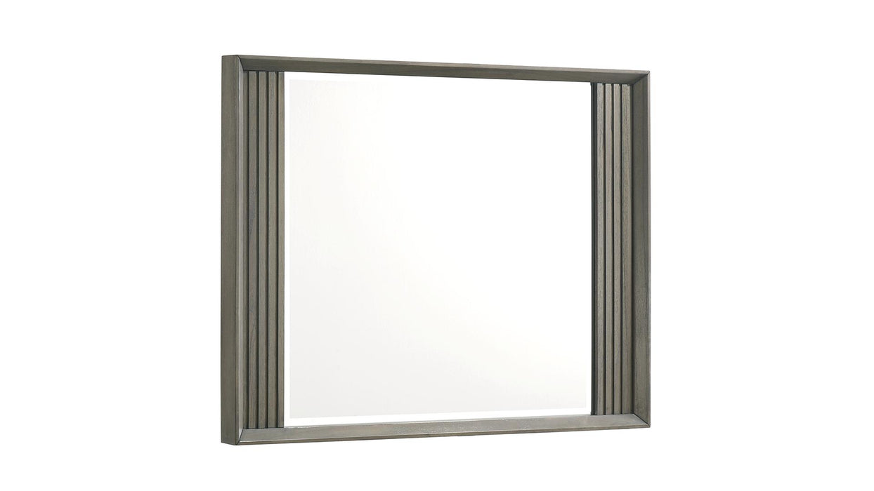 Hugo Mirror – Hugo Mirror Gray by Galaxy Home Furnishings