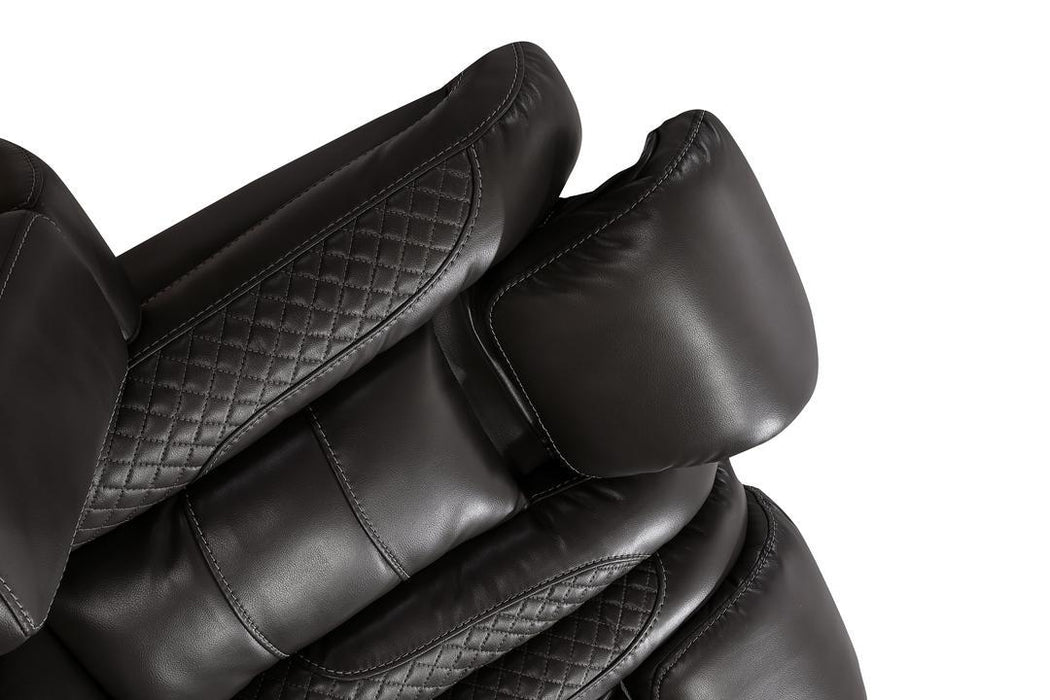 Knox ( Black) (pwr) Living Room Set