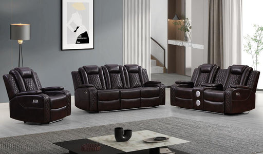 Loveseat Power Seat/Console With Speaker/Led Light