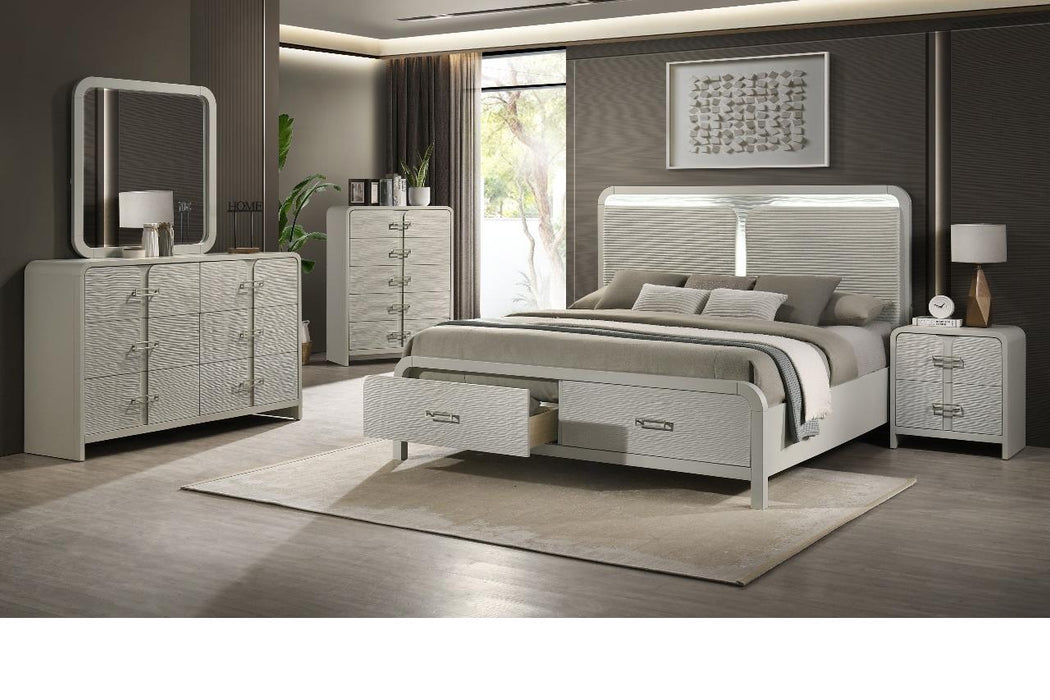 Aria Bedroom Set – Aria Queen 5 Pc Bedroom Set by Galaxy Home Furnishings