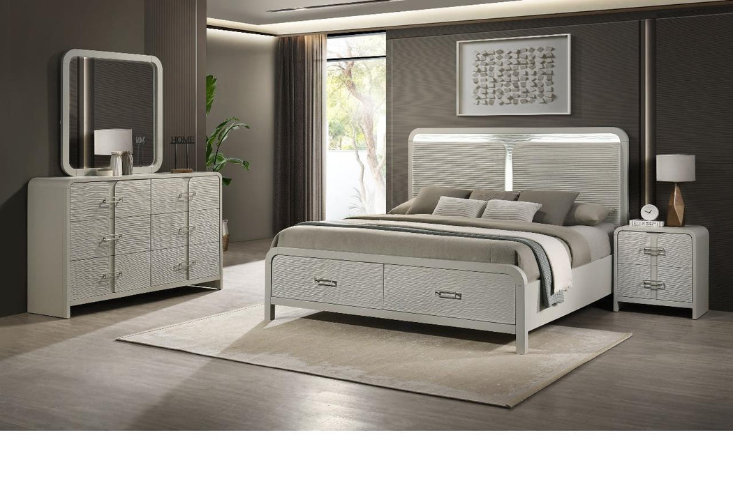 Aria Bedroom Set – Aria Queen 4 Pc Bedroom Set by Galaxy Home Furnishings