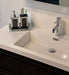 Ambrose Exquisite 3 Piece Square Soap Dispenser and Toothbrush Holder with Tray