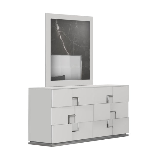 Infinity Premium Dresser in Bianco Lucido 17441-D