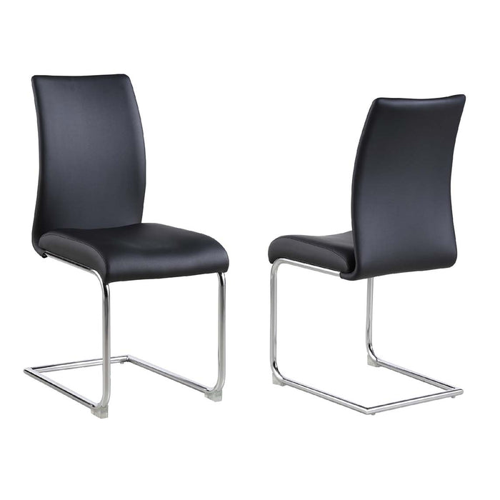 Contemporary Contour Back Cantilever Side Chair - 4 per box JANE-SC