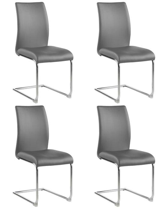 Contemporary Contour Back Cantilever Side Chair - 4 per box JANE-SC