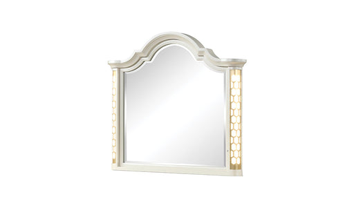 Jasmine Mirror – Jasmine Mirror Beige by Galaxy Home Furnishings