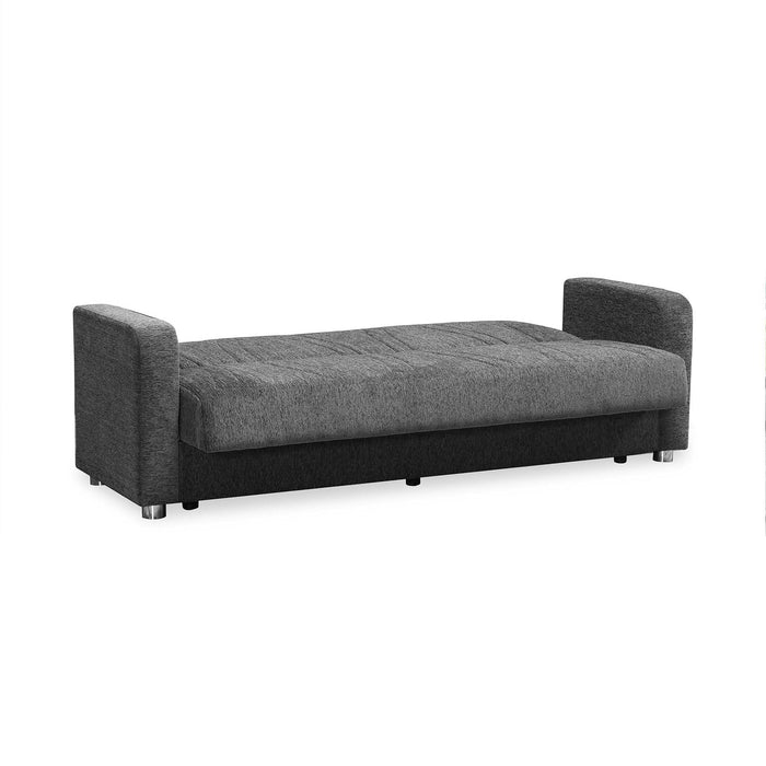 Ottomanson Elegance Collection Upholstered Convertible Sofabed with Storage